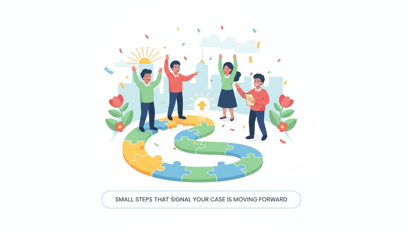 The First Win: Small Steps That Signal Your Case Is Moving Forward